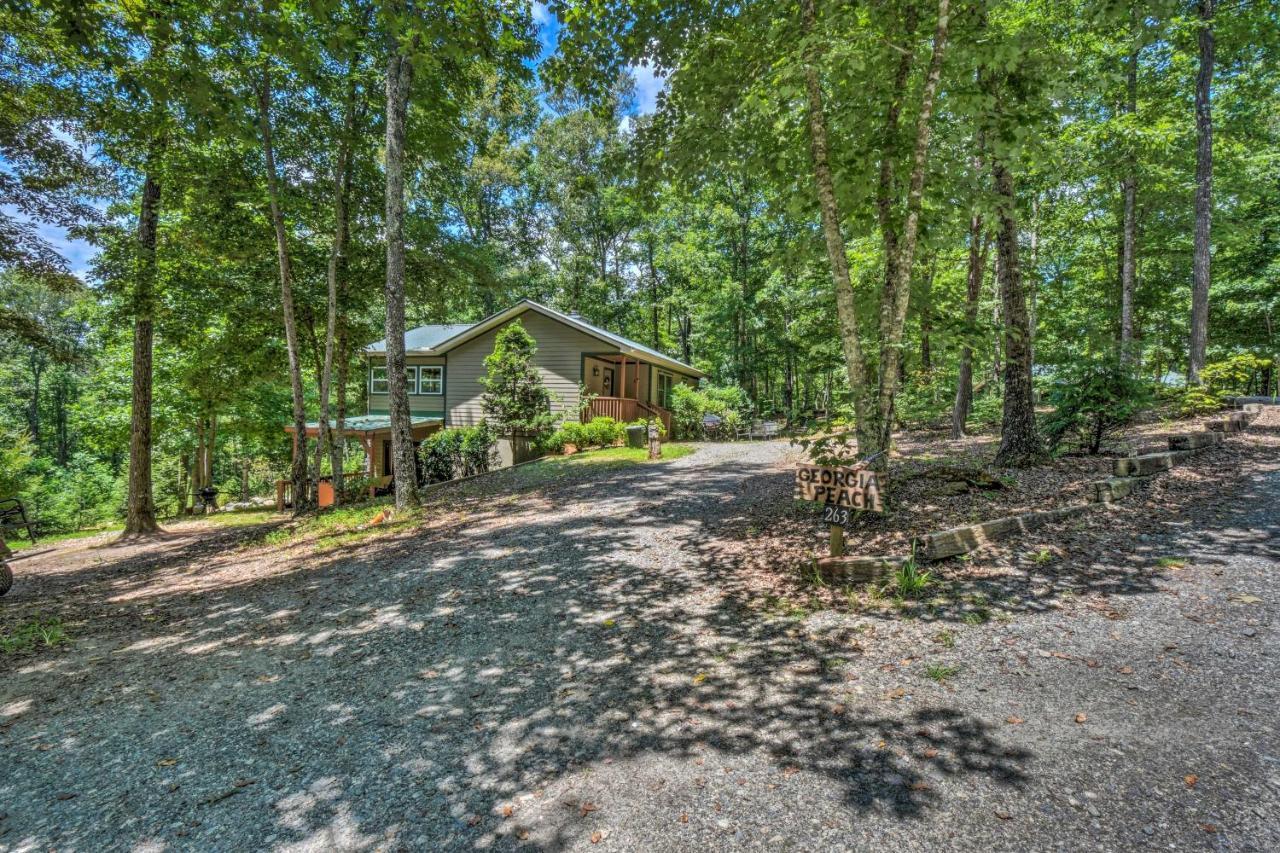 The Georgia Peach Cabin 8 Mi To Dwntn Helen Clarkesville المظهر الخارجي الصورة