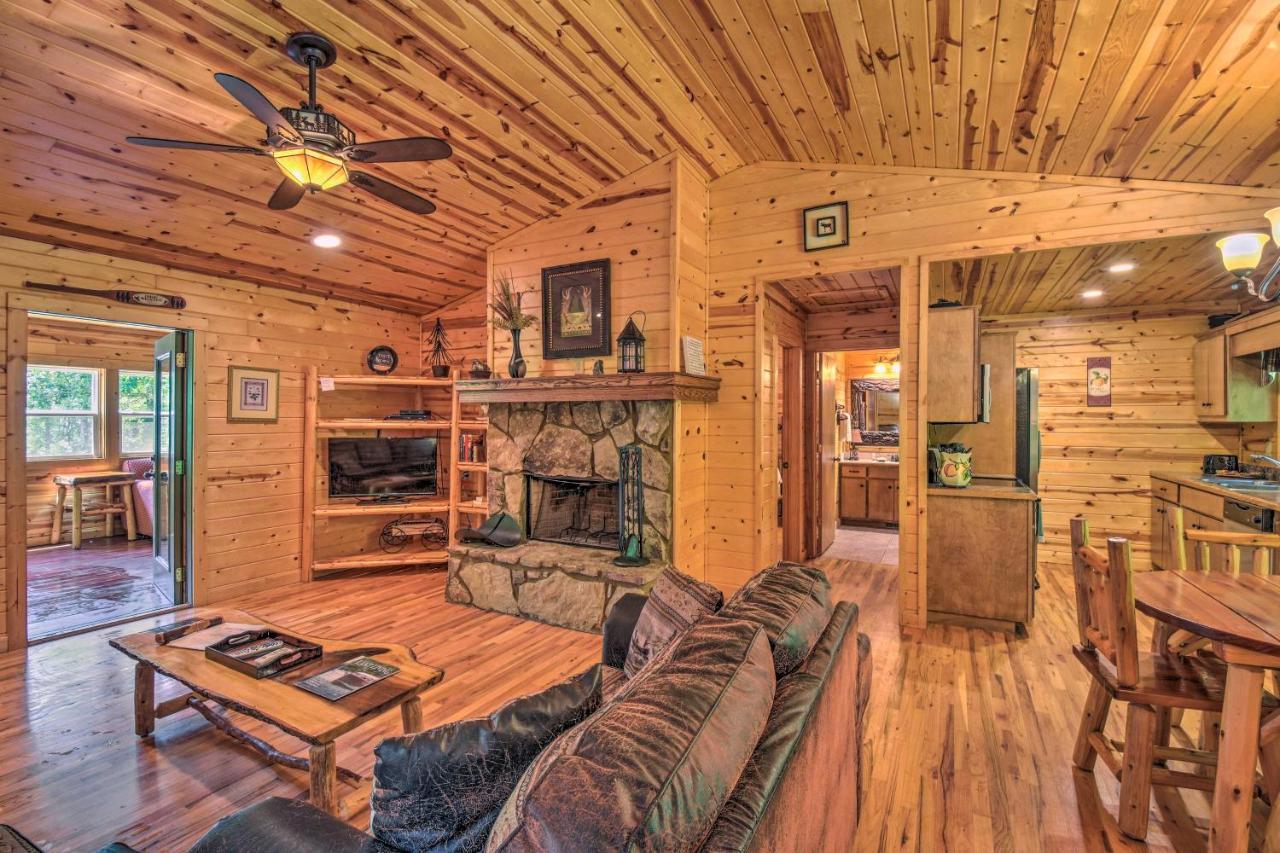The Georgia Peach Cabin 8 Mi To Dwntn Helen Clarkesville المظهر الخارجي الصورة